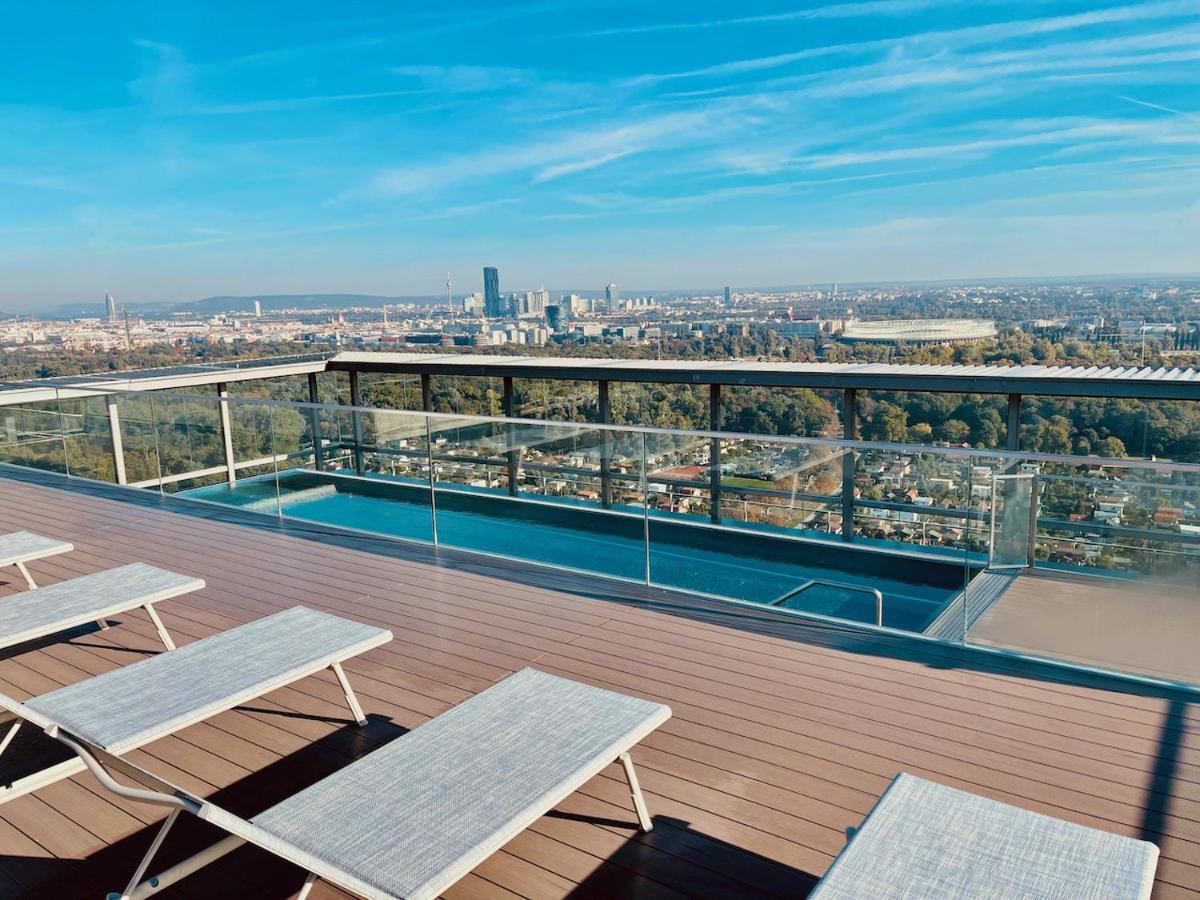 Triiiple Level 20 - Sonnenwohnen Apartment Mit Parkplatz Und Fantastischem Ausblick Vienna Exterior photo